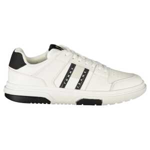 Tommy Hilfiger White Polyethylene Men Sneaker