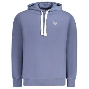 North Sails Blue Cotton Men Sweater