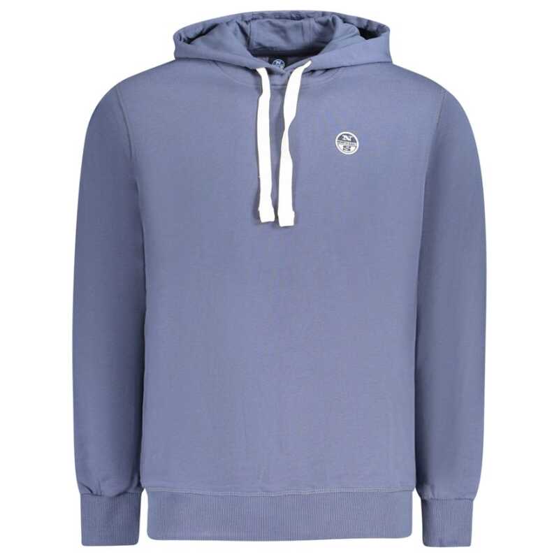 North Sails Blue Cotton Men Sweater, theFeinheit