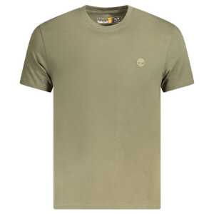 Timberland Green Cotton Men T-Shirt
