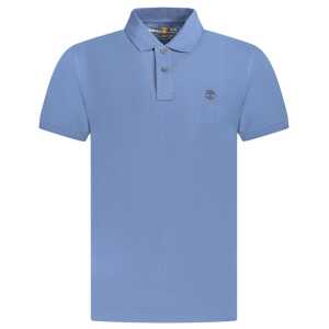 Timberland Blue Cotton Men Polo Shirt