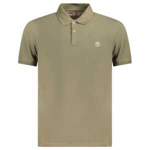 Timberland Green Cotton Polo Shirt