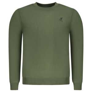 U.S. Grand Polo Green Cotton Sweater