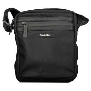 Calvin Klein Black Polyester Men Shoulder Bag