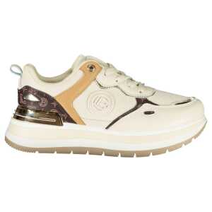 Laura Biagiotti Beige Polyester Women Sneaker