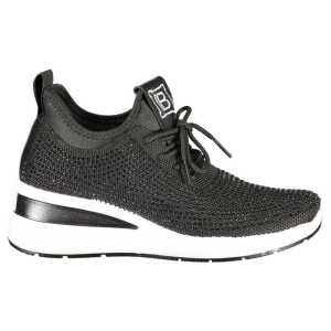 Laura Biagiotti Black Polyester Women Sneaker