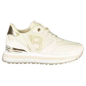 Laura Biagiotti Beige Polyester Women Sneaker