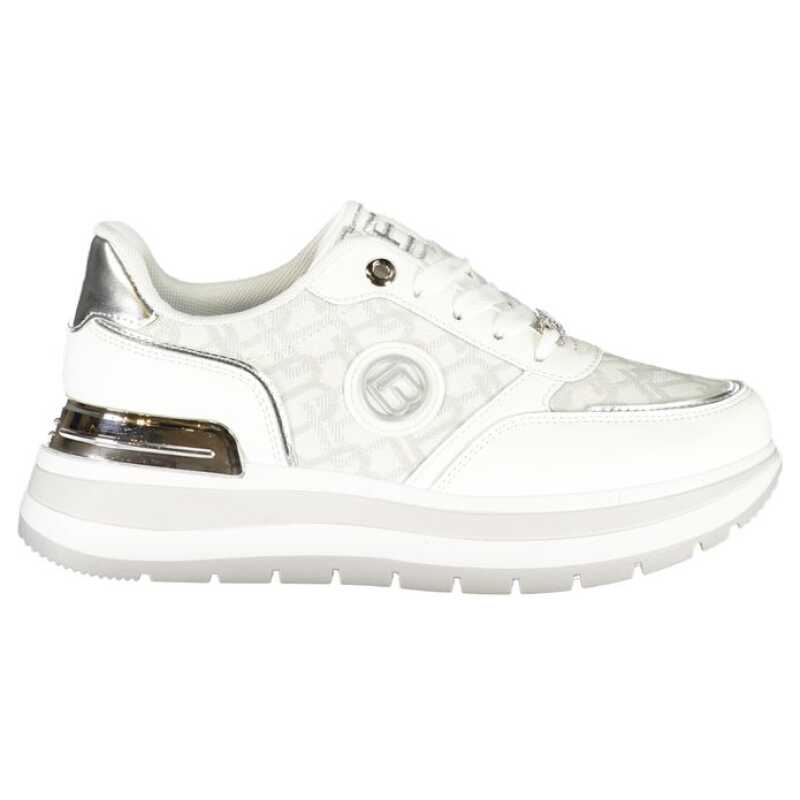 Laura Biagiotti White Polyester Women Sneaker, theFeinheit