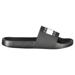 Tommy Hilfiger Black Polyethylene Women Sandal