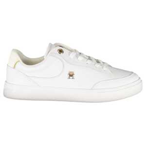 Tommy Hilfiger White Leather Women Sneaker