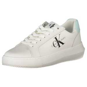 Calvin Klein White Recycled Polyester Women Sneaker