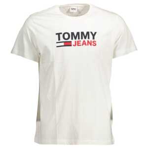Tommy Hilfiger White Cotton T-Shirt