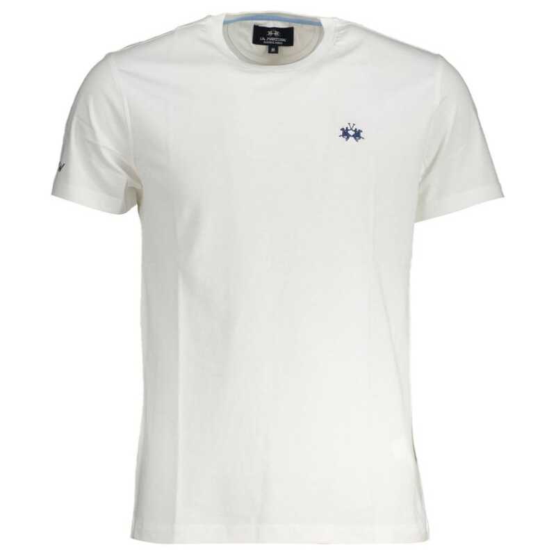 La Martina White Cotton Men T-Shirt, theFeinheit