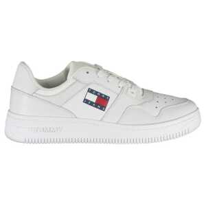 Tommy Hilfiger White Recycled Polyester Women Sneaker
