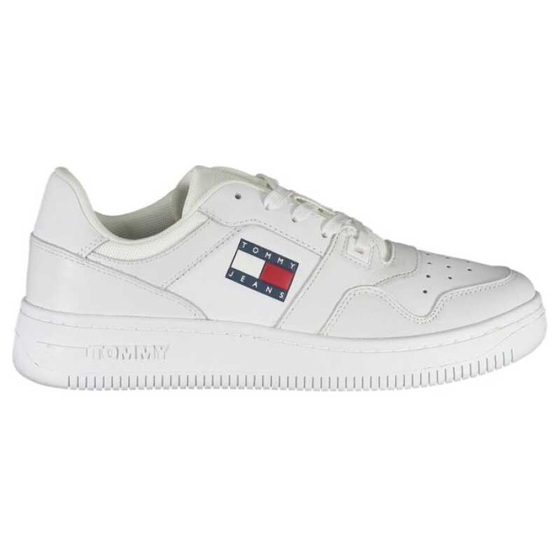 Tommy Hilfiger White Recycled Polyester Women Sneaker, theFeinheit