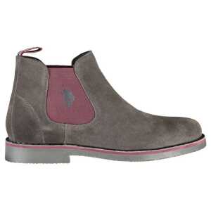 U.S. POLO ASSN. Brown Leather Men Boot