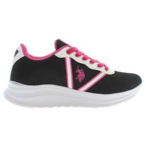 U.S. POLO ASSN. Black Polyester Women Sneaker