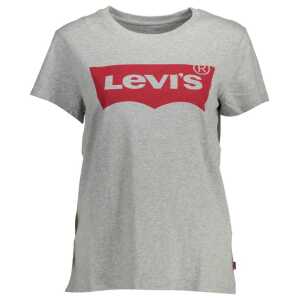 Levi's Brown Cotton Women T-Shirt