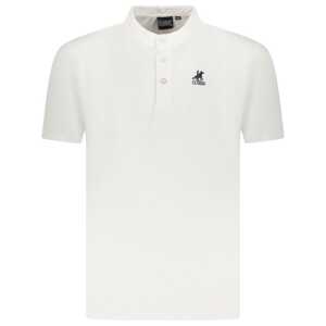U.S. Grand Polo White Cotton Men Polo Shirt