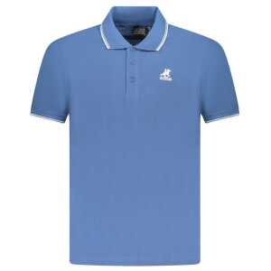 U.S. Grand Polo Blue Cotton Men Polo Shirt