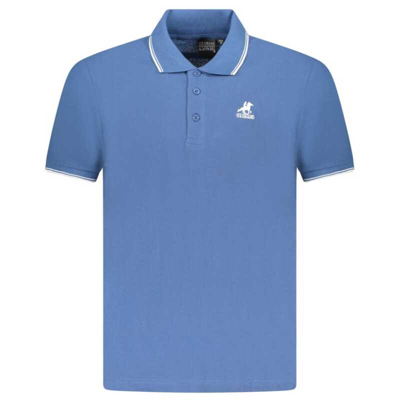 U.S. Grand Polo Blue Cotton Men Polo Shirt, theFeinheit
