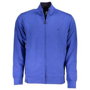 U.S. Grand Polo Chic Long Sleeve Zip-Up Polo Sweatshirt