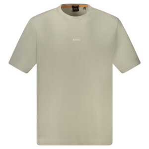 Hugo Boss Beige Cotton T-Shirt