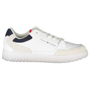Tommy Hilfiger White Leather Men Sneaker