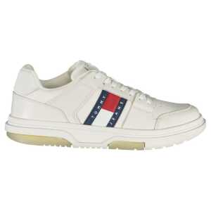 Tommy Hilfiger White Polyethylene Men Sneaker