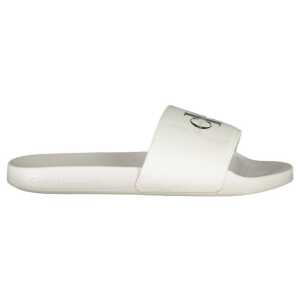 Calvin Klein White Polyester Women Sandal