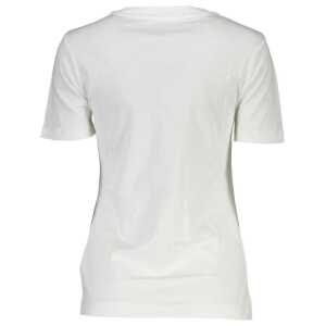 Calvin Klein White Cotton Women TShirt