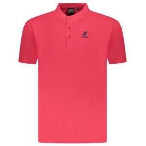 U.S. Grand Polo Red Cotton Men Polo Shirt