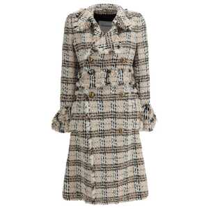 Burberry Check bouclé Coat