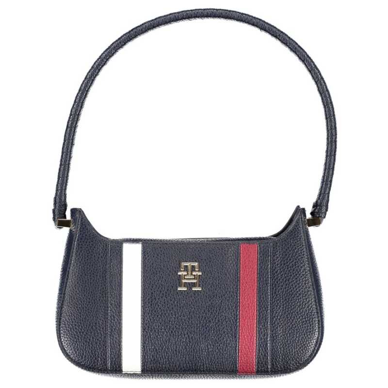 Tommy Hilfiger Blue Polyethylene Handbag, theFeinheit