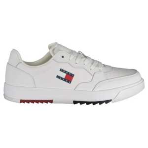 Tommy Hilfiger White Polyethylene Men Sneaker