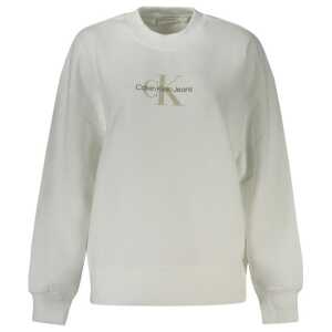 Calvin Klein White Cotton Women Sweater
