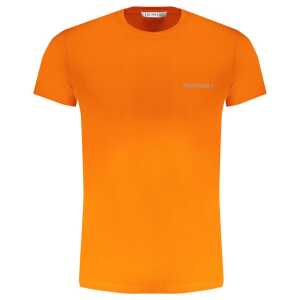 Trussardi Orange Cotton T-Shirt