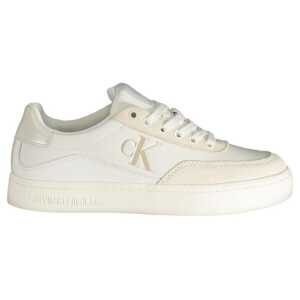 Calvin Klein White Polyester Sneaker