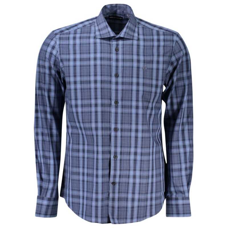 North Sails Light Blue Cotton Men Shirt, theFeinheit