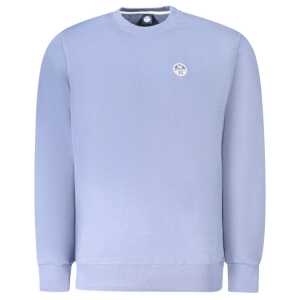 North Sails Blue Cotton Men Sweater