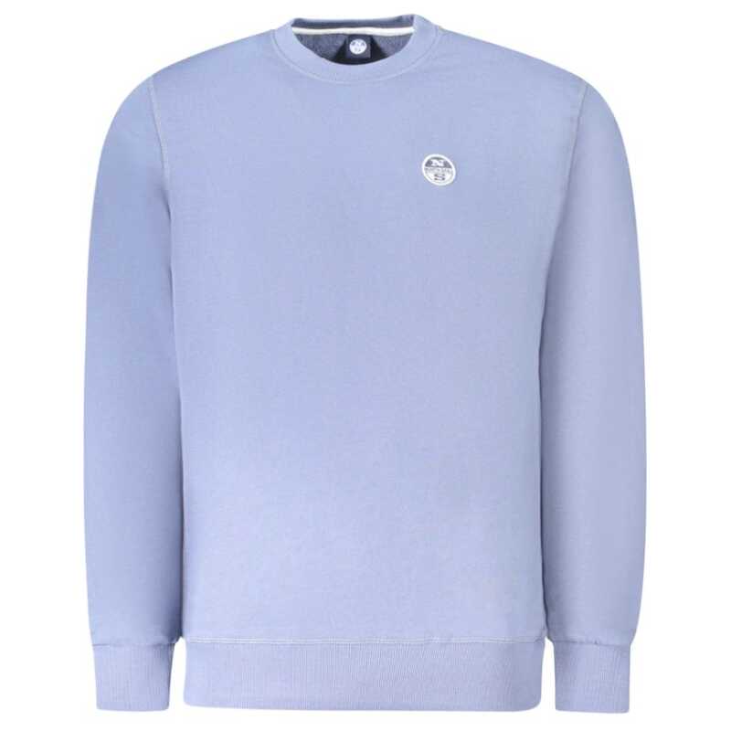 North Sails Blue Cotton Men Sweater, theFeinheit