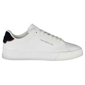 Tommy Hilfiger White Polyethylene Men Sneaker