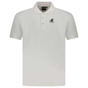 U.S. Grand Polo White Cotton Men Polo Shirt