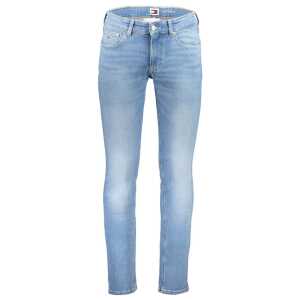 Tommy Hilfiger Light Blue Cotton Men Jeans
