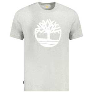 Timberland Brown Cotton Men T-Shirt