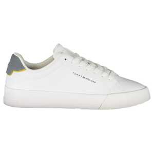 Tommy Hilfiger White Leather Men Sneaker