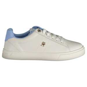Tommy Hilfiger Light Blue Leather Women Sneaker