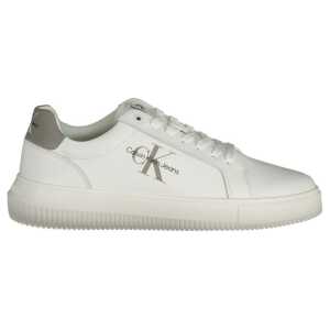 Calvin Klein White Leather Men Sneaker