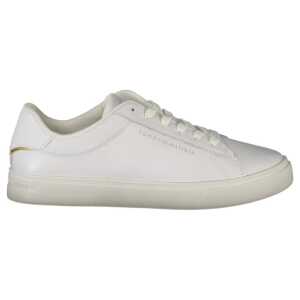 Tommy Hilfiger White Polyethylene Women Sneaker