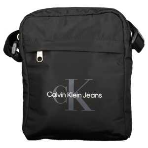 Calvin Klein Black Polyester Men Shoulder Bag